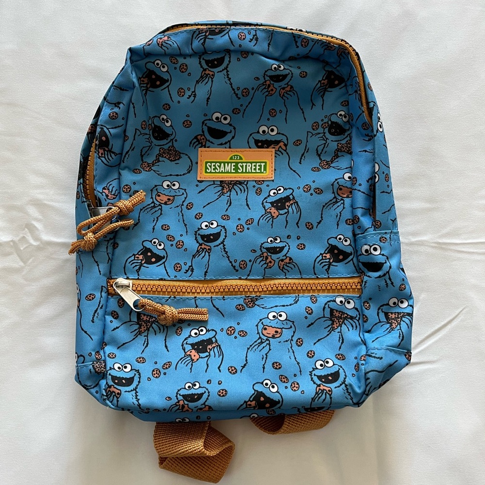 🍪 Cookie Monster Sesame Street Backpack 🍪